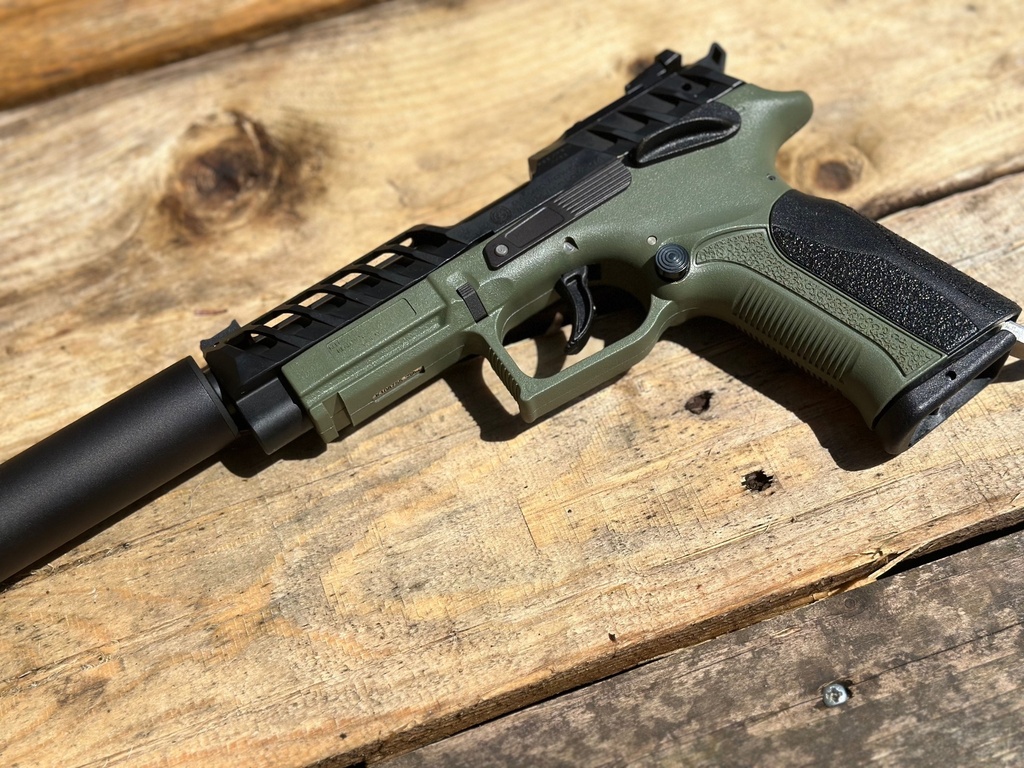 Grand Power K22 Xtrim Whisper Mk.23 Olive Drab Green - Optic Ready LBP