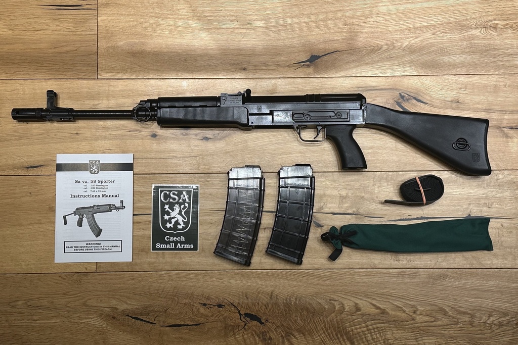 Czech Small Arms Vz.58 Sporter Rifle - .223 Rem