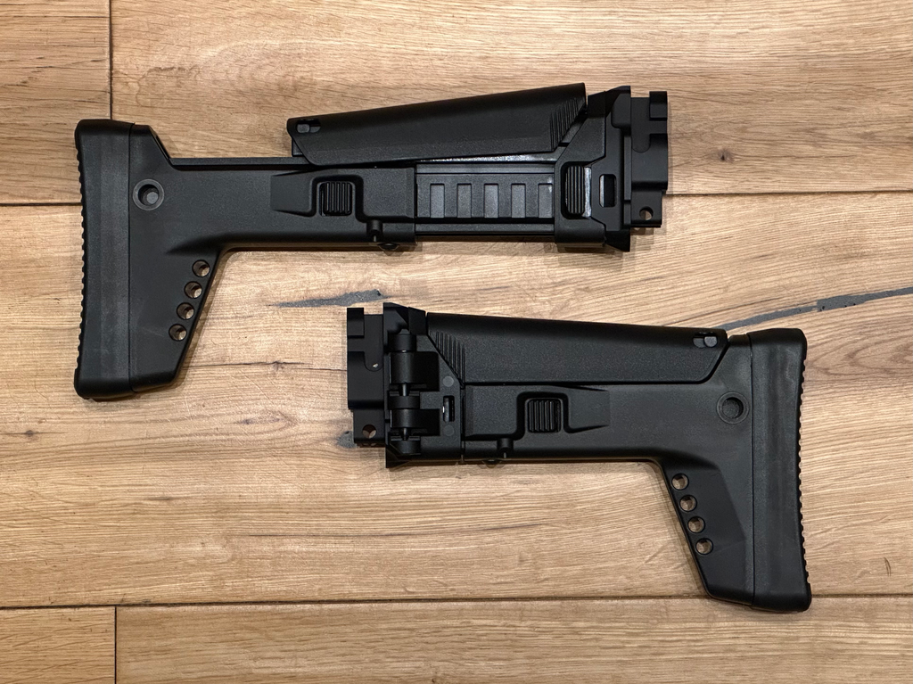 ACR style stock for Stribog rifle