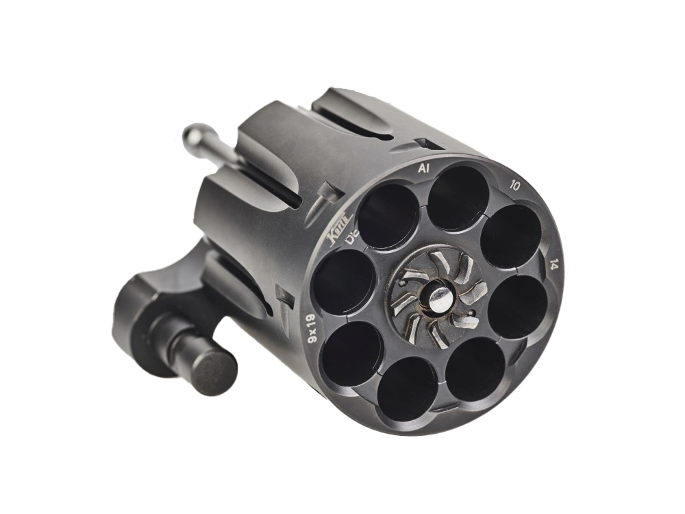Korth .357Magnum/.38 Special 8-shot cylinder for NX product line